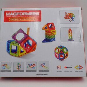 Magformers Basic Plus 26 Set New Unopened